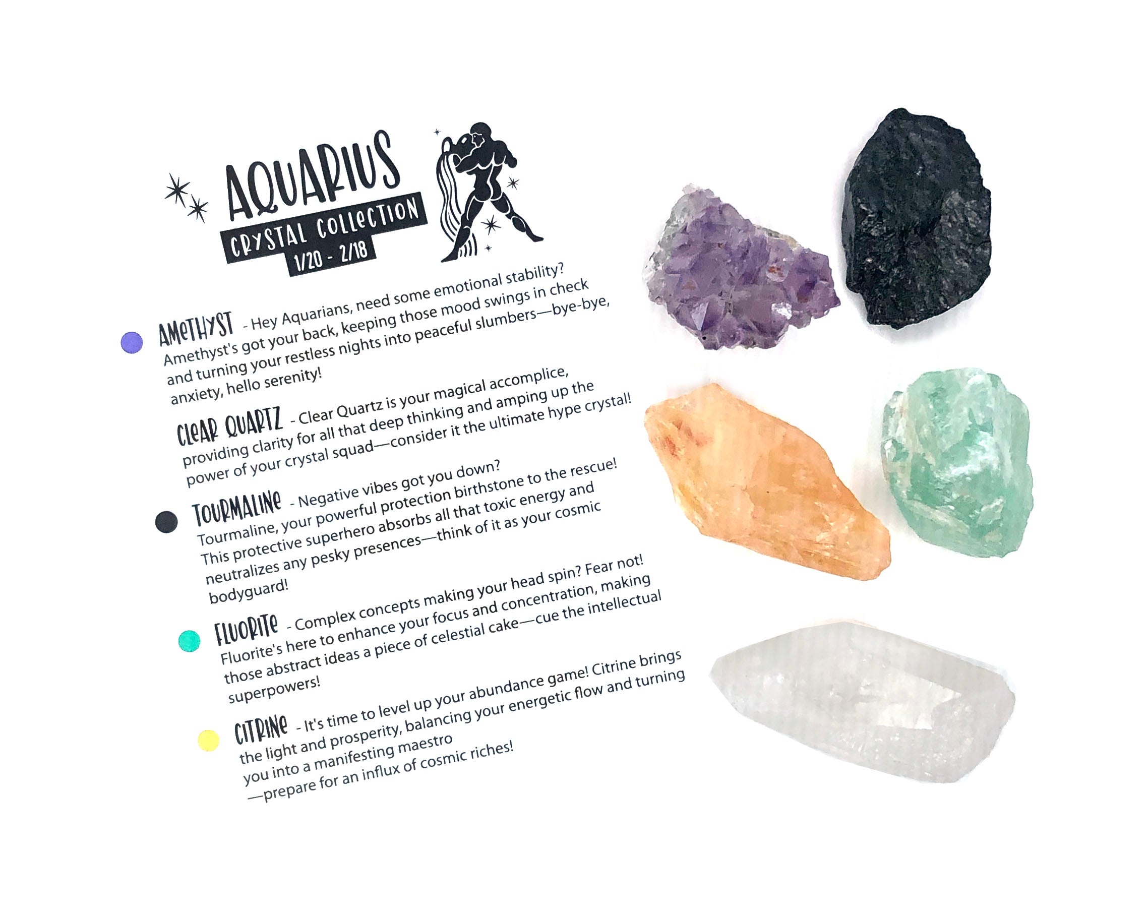 AQUARIUS Crystal Collection