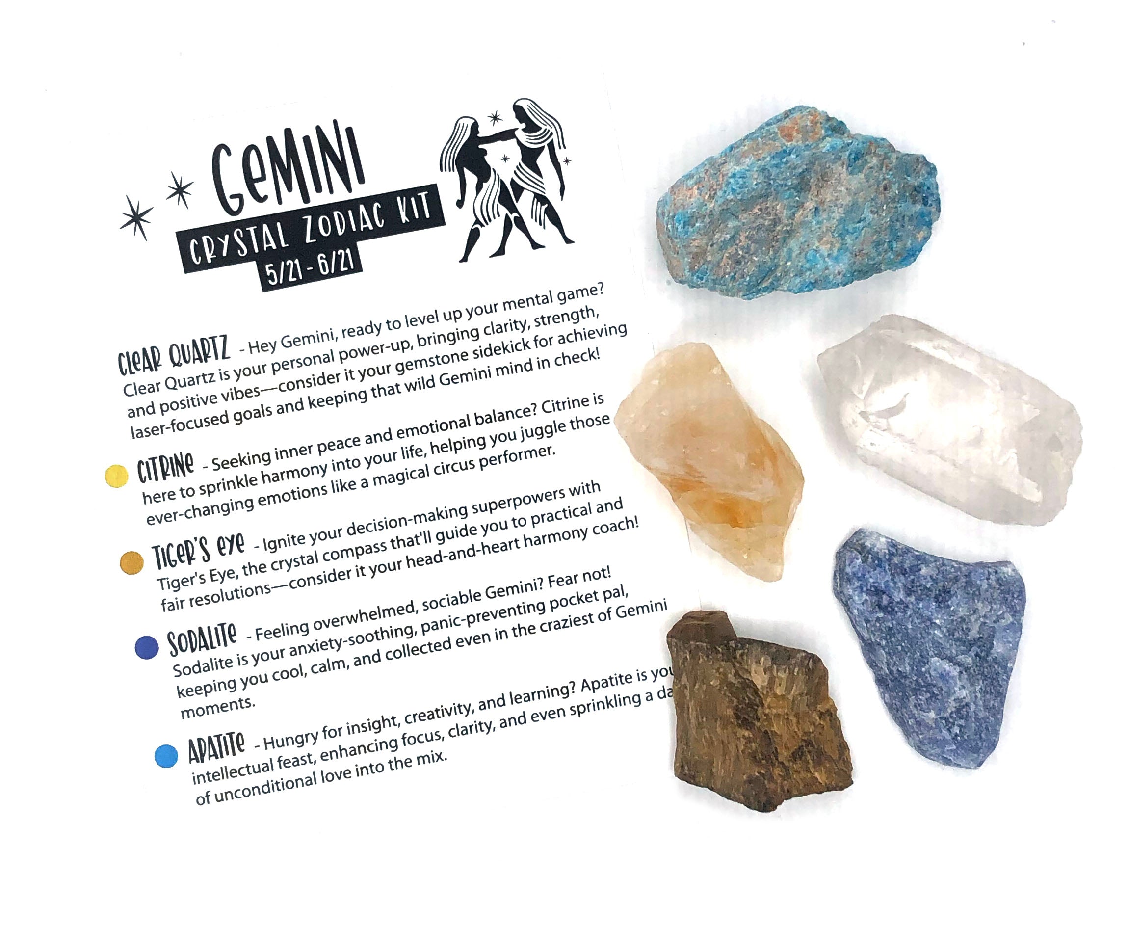 GEMINI Crystal Collection