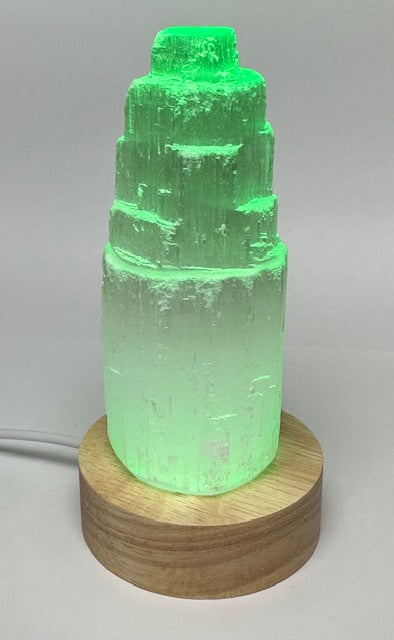 SELENITE CRYSTAL Light for Energetic Renewal