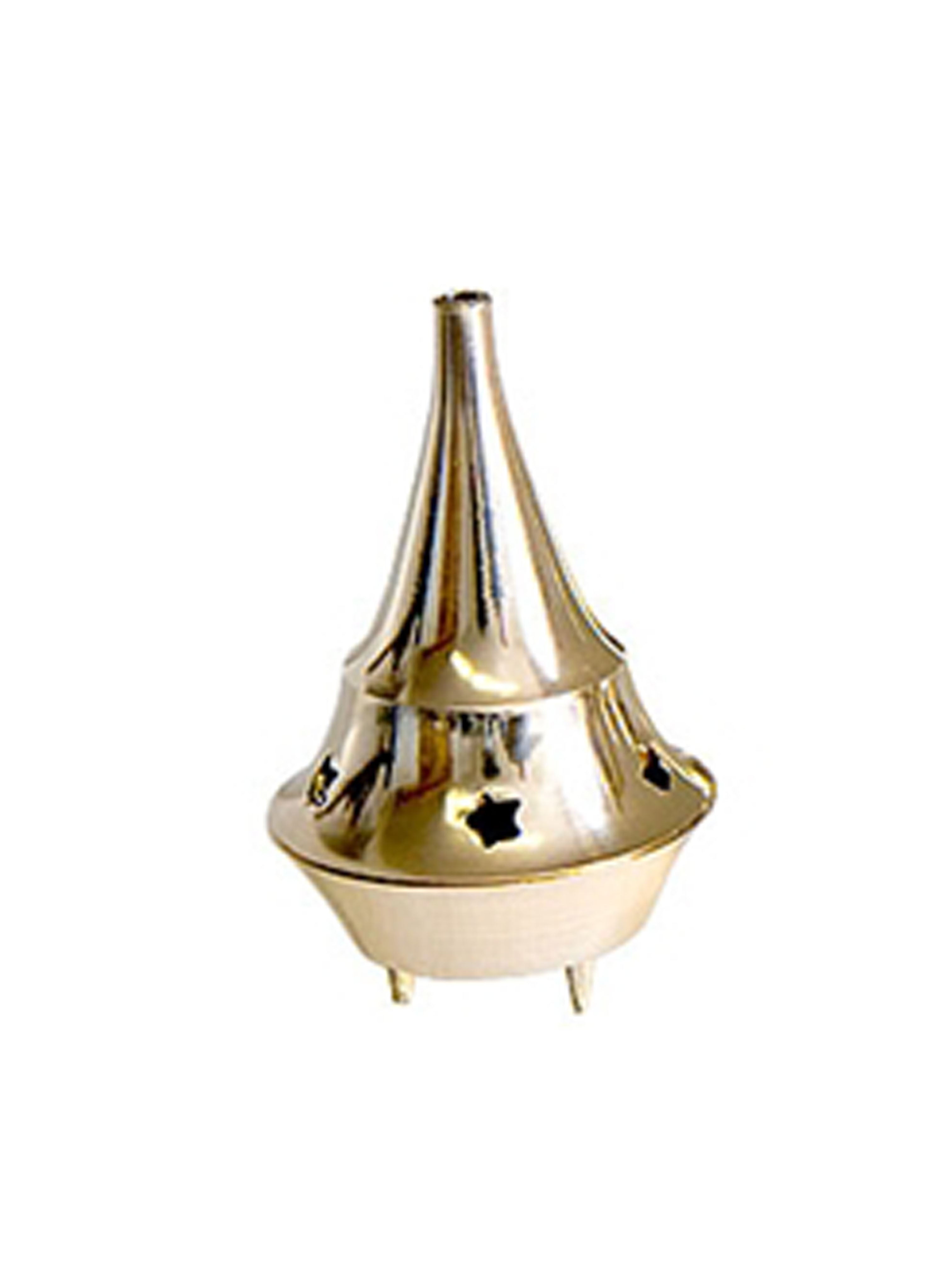 Brass Incense Single Cone Burner