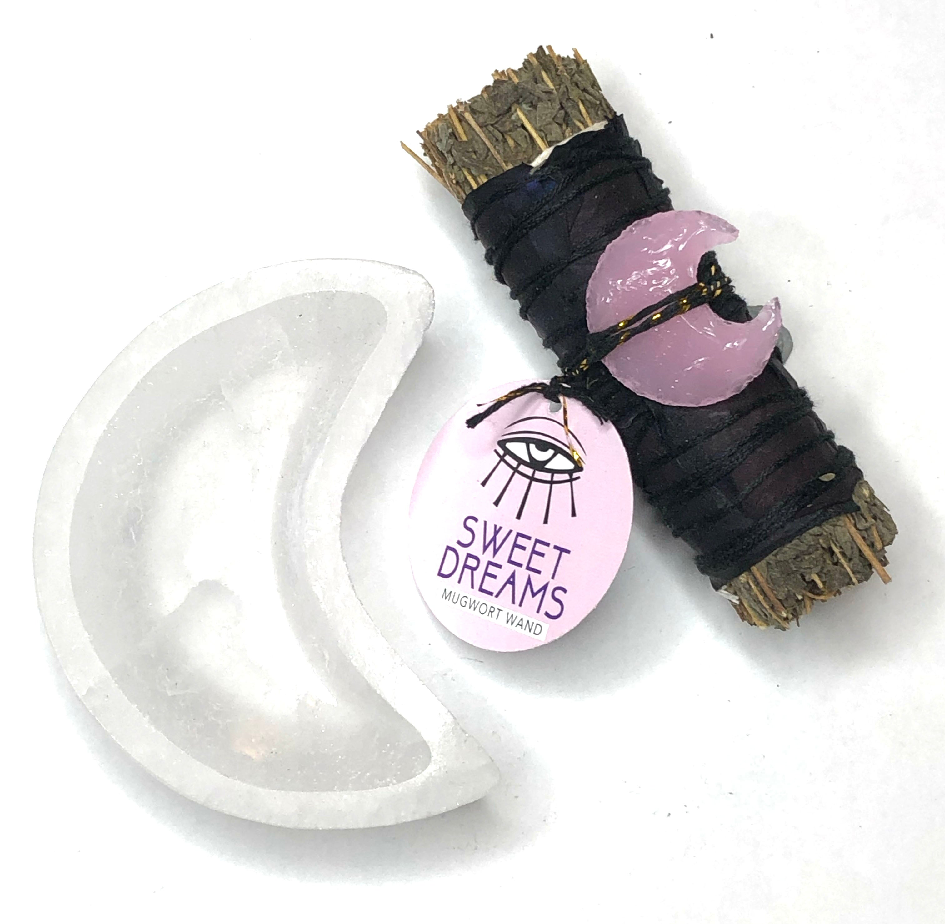 SELENITE MOON Charging Dish