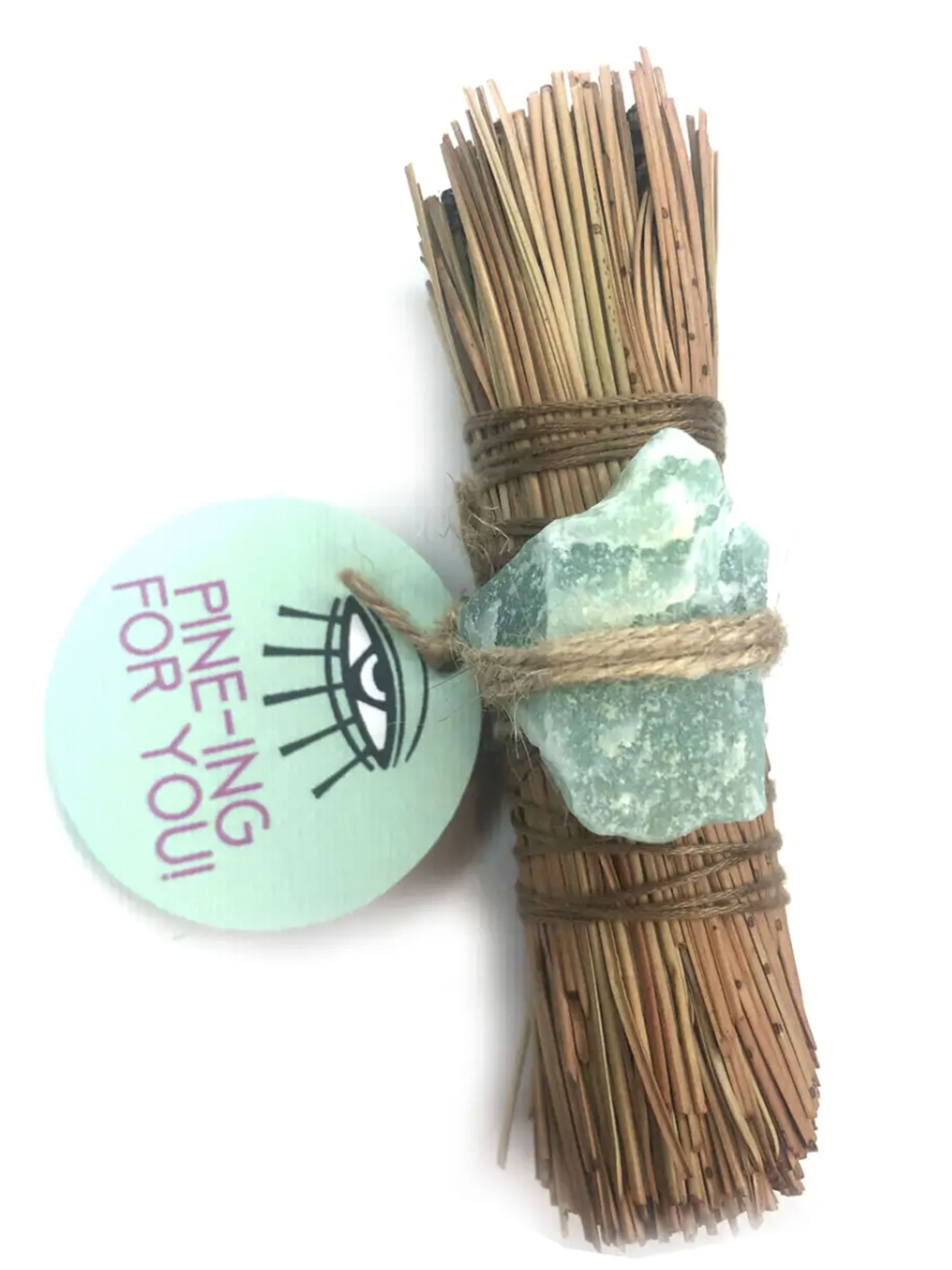 'PINE-ING FOR YOU' Ritual Wand (Pine + Green Aventurine)