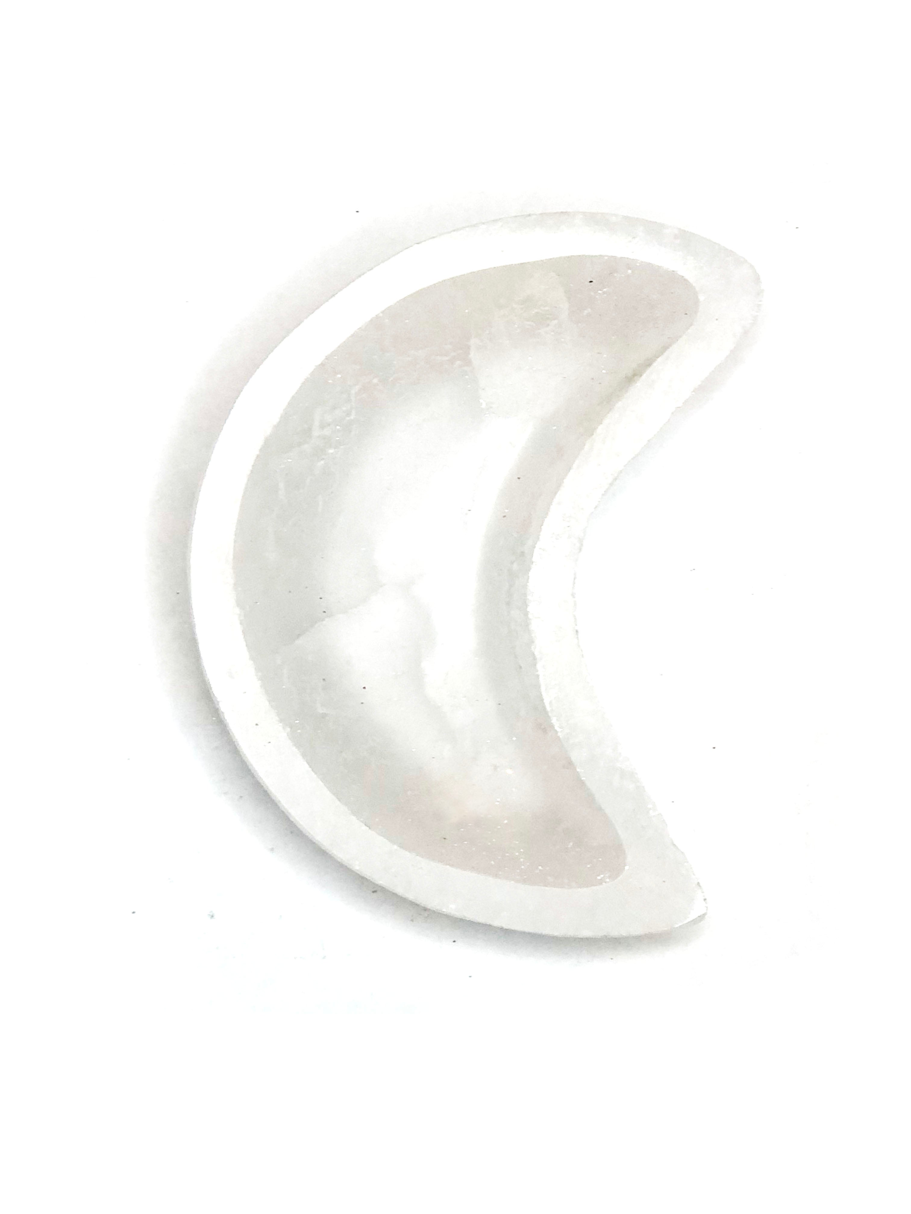 SELENITE MOON Charging Dish