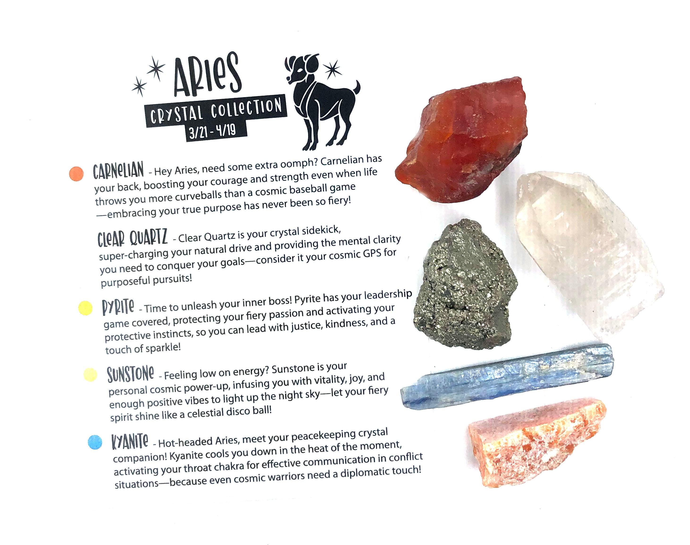 ARIES Crystal Collection