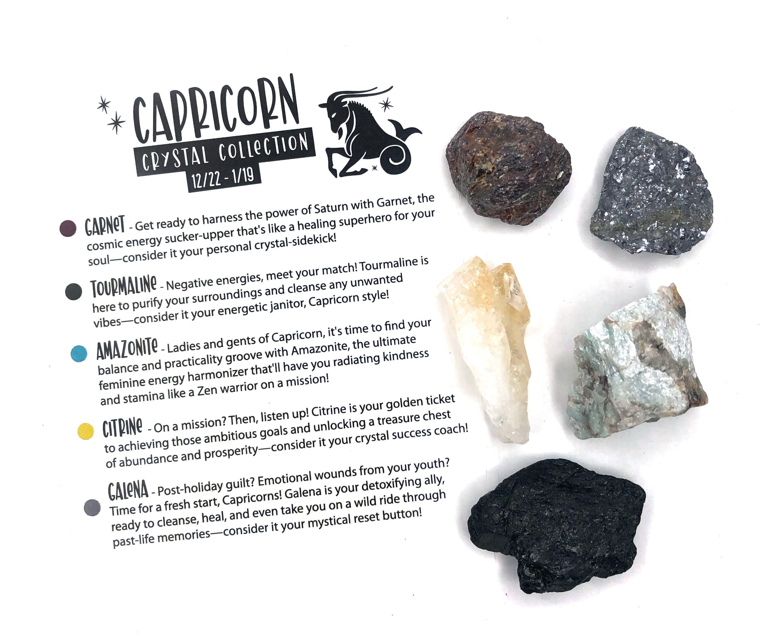 CAPRICORN Crystal Collection