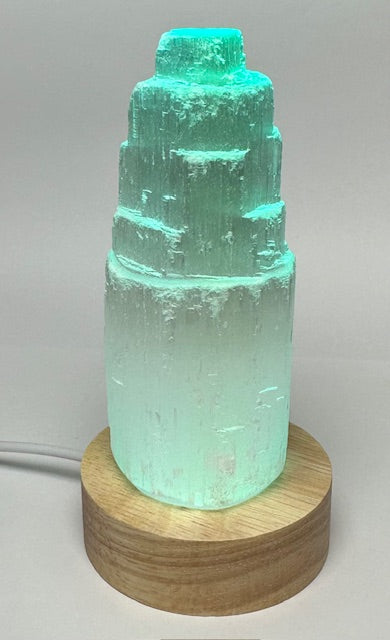 SELENITE CRYSTAL Light for Energetic Renewal