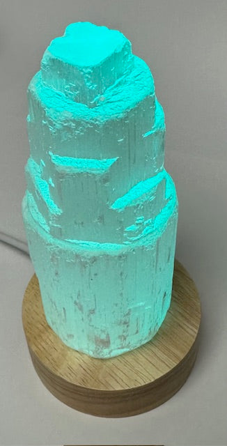 SELENITE CRYSTAL Light for Energetic Renewal